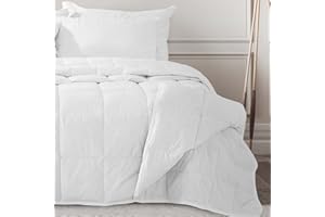 Zenoni & Colombi | Piumino 4 Stagioni in 100% Piuma D'Oca Vergine Siberiano - Grado di Calore 5 Punti su 5 | Eletto Prodotto Dell'Anno 2023 | Made in Italy (Singolo 155x200)