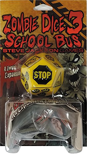 Steve Jackson Games  332139  Zombie Dice 3  School Bus
