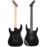 Maxword Grade-ST Black Rosewood Keyboard HH High Quality Electric Guitar