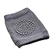 Kolylong Baby Crawling Anti-Slip Knee Compression Kneecap Coverage (Dark Gray)