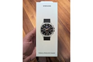 Samsung Galaxy Watch8 Classic Smartwatch, 46 mm, Bluetooth (CAD Version) - AI-Assistent (Gemini), Schlaf-Coaching, Fitness-Tracking (Schwarz)
