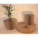 "Favino XD large", Teller, Vase, Schale, Tisch, Übertopf aus Wabenpapier