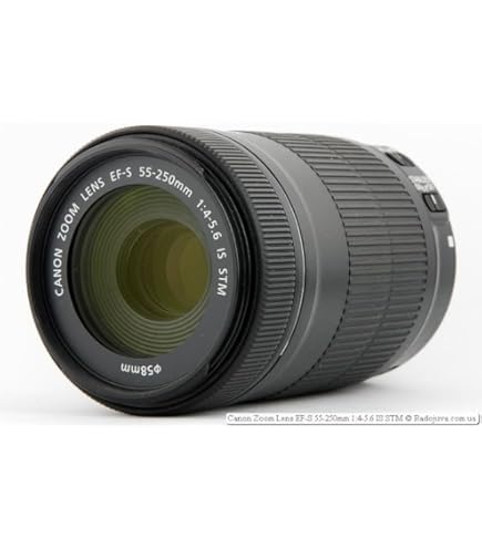 Canon EF-S 55-250mm f/4-5.6 is II Telephoto Zoom Lens for Canon