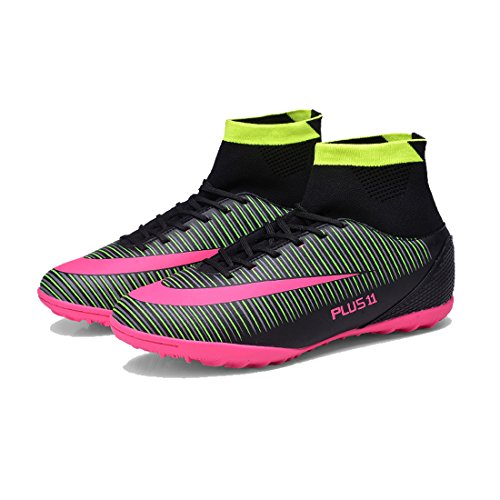 BOLOG Größe EU35-45 Fußballschuhe AG Spike Microfaser Cleats Beruf Athletics High Top(fußballschuhe mit socken) - 3