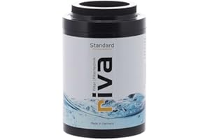 RIVA FILTER | FILTERTECHNIK riva Filter Standard Duschfilter Ersatzkartusche l Wasserfilter für Haut und Haar I Filtert Chlor, Bakterien, Schadstoffe