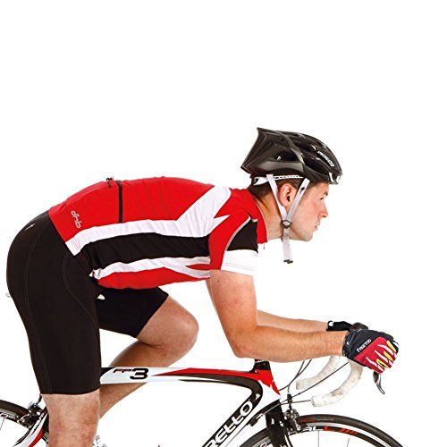 [Fahrradhandschuhe] FREETOO Radsporthandschuhe rutschfeste und stoßdämpfende Mountainbike Handschuhe mit Signalfarbe geeiget für Radsport MTB Road Race Downhill Wandern und andere Sports unisex - 6