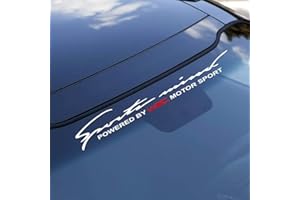 AOWIFT 1 adhesivo WRC para parabrisas delantero y trasero de coche para Audi A3 A4 B8 B6 B7 Opel Astra Ford Focus 2 3 1 BMW E46 E90 E60 E39 F30 Toyota Peugeot