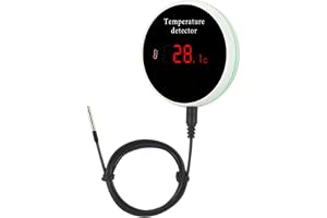 Gokelomg Tuya smart hem wifi temperatursensor tråd digital termometer rumsvatten pool termostat larm EU