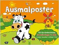 URSUS Poster Da Colorare A3 – 16 Disegni Per Maschi, 120g/m²