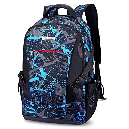Preisvergleich Produktbild lijiayao Rucksack Oxford Stofftasche Business Laptoptasche Multifunktionstasche mit großer Kapazität, blau
