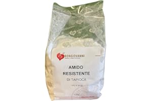BONGIOVANNI FARINE E BONTA' NATURALI Amido Resistente Di Tapioca Tipo 4 SF90 500g