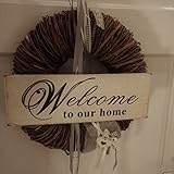 #handmade♡ Türkranz mit Blechschild 