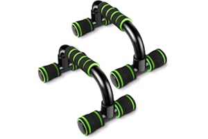 LMYTDO Push Up Bar Stands, Fitness Press Up Bar with Non-Slip Foam Handles for Arms, Chest and Shoulder Training Gym home Workout Exercise