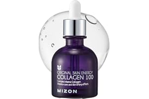 ‎MIZON [MIZON] COLLAGEN 100 (30 ml) Koreanische Hautpflege – Straffendes Kollagenserum mit Adenosin & Peptiden – Anti-Aging Pflege für empfindliche Haut – Feuchtigkeitszufuhr – Natürliche Inhaltsstoffe