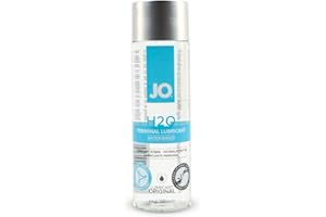 System JO SJ40036 H20 Waterbased Lubricant | l Lubrication, Silky Clean Feel, Non-Sticky, Easy Cleanup, Toy Safe, pH Friendly, Discreet, Everyday Use, Long-Lasting