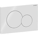 Geberit 115770115 Sigma01 tetikleme plakası, 2 miktarlı yıkama i&ccedil;in plastik 1 adet