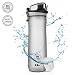 Produktbild Wasserflasche,CAMTOA Trinkflasche aus Tritan 1000ml Auslaufsicher, Water Bottle Eco Friendly & BPA-freiem Kunststoff Sporttrinkflasche, Fahrradflasche, Wasser Flasche Ideale Sportflasche für das Laufen, Fitnessstudio, Ernährung, Yoga, Outdoor & indoors-open von 1 Click