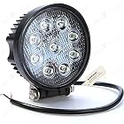 AllExtreme Heavy Duty Flood Beam Auxiliary LED Lamp for Cars and Bikes (27W) 9 LED Lights