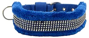 Skora Fancy Fur Dog Collar- Large, 26 inch