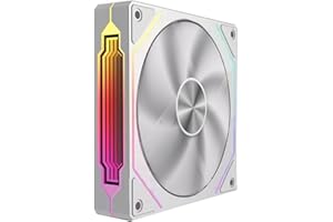 TZMRIT Prism4RS Reverse Flow RGB Fan 120 mm 5 V 3 pin ARGB Fan 4PIN PWM (WH RF)