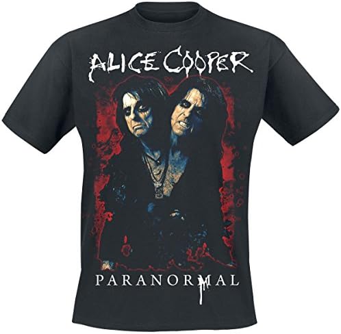 Alice Cooper Paranormal Splatter T-Shirt Black