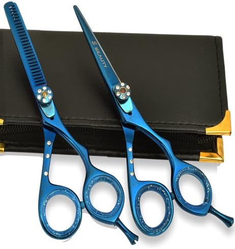 Pro. Titanium Razor Edge Hairdressing Thinning Scissors J2 Japan Steel 5.5