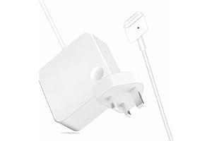 COOYA 60W T-Tip Fast Charger, Replacement Mac-Book Pro Laptop Adapter, Compatible with Mac Book Pro/Air 11"&13" inch (2012-2018) Models A1425/A1502/A1465/A1466/A1436/A1435, Suitable for 60W/45W