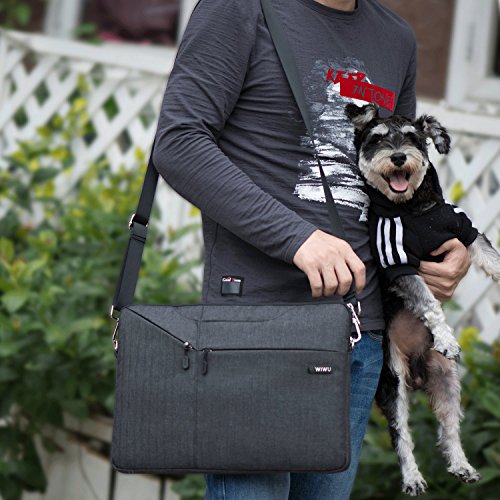 WIWU Tablet Tasche  15 -15 6 Zoll Schultertasche  Wasserdichte Nylon Laptop Tasche Aktentasche f  r MacBook Air 11 6   Pro Retina 12  Oxford Sleeve   