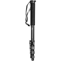 Walimex Pro Monopiede WT-1003 Basic In Alluminio - Altezza 171cm, Portata 3kg, Leggero Per Escursioni E Viaggi