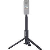 Insta360 G&ouml;r&uuml;nmez selfie sopası+ONE X2, ONE R kameralar i&ccedil;in tripod | Insta360 X6/X5/X4/X4 Air/X3/ONE X2/Ace Pro 2/Ace Pro/Ac