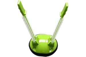 DLICSY Baggy Rack,Food Bag Stand Holder Sandwich Bag Racks Holder Freezer Bag Holder Stand Baggy Rack Holder Plastic Baggy Holder Adjustable Food Storage Bags Clip for Food Prep Bag Baggy Rack Stand,Green