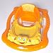 baby walker sea explorer activity board music & lights 3 height adjustable with interactive sounds choice of 6 colours (Orange/Yellow)