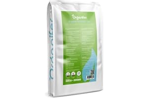 Fumier De Vache 3-En-1 En Granulés - 20 Kg - 200 M2 - Engrais Organique Universel - Npk 2-2-3 - Fertilisants Pour Potager, Gazon, Jardin - À Partir De Fumier De Vache 100% Pur - Organifer