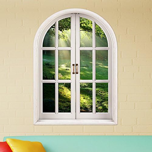 Christmas/Halloween/Decoration/Stickers 3D/fake Windows/walls/stickers/Bedrooms/living room/study/mural/removable/sticker