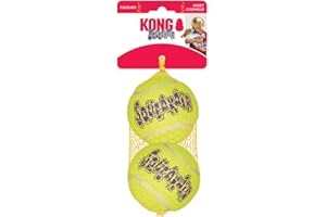 SATOHA Kong SqueakAir Bälle (x2) für große Hunde