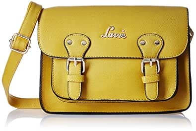 lavie mustard yellow sling bag