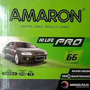 Amaron 55B24LS Pro 12V 45Ah Front Car Battery