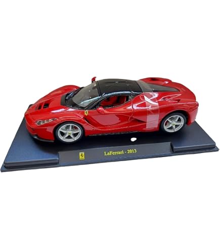 Ferrari FXX 2005 Miniature 1/24 - Modèle Métal Collection, Boîte Vitrine, Ouvrante - 11