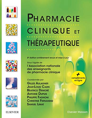 Télécharger Pharmacie clinique et thérapeutique livre En ligne