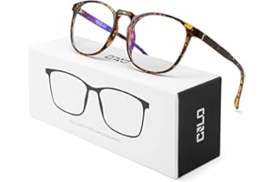 CNLO Gafas de bloqueo de luz azul, gafas de computadora, antifatiga ocular, gafas de marco ligero, hombres/mujeres