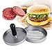 Produktbild Uvistar Hamburgerpresse Edelstahl Spülmaschinenfest Klein Hackfleischpresse Burgerpresse küchenprofi Antihaftbeschichtung Set mit Komfortgriff für Grillen BBQ Küche Party Burger