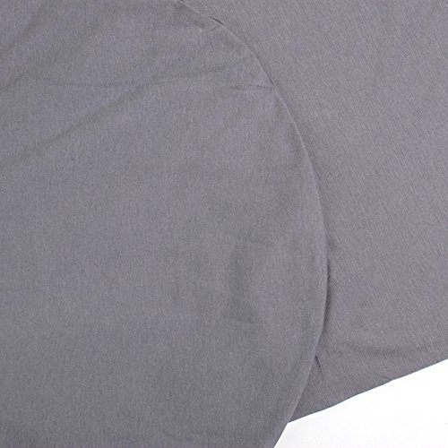 Fossflakes Comfort-U Jersey Kissenbezug, waschbar 60 Grad (Grau)