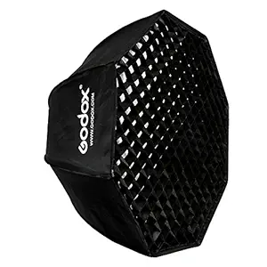 Godox SB-UE 80cm / 32 Inch Portable Octagon Honeycomb Grid Umbrella Speedlite Softbox with Bowens Mount