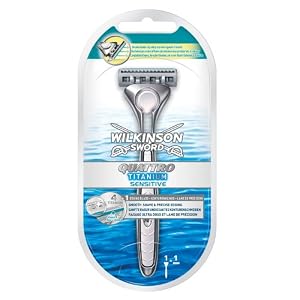 Wilkinson Sword Quattro Titanium Sensitive Razor - Image 2