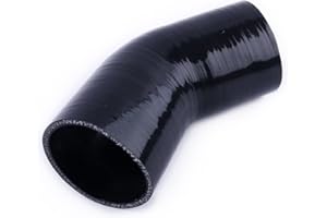 LUXERAD,45 Degree ID 2"(51mm) Elbow Silicone Coupler Hose,4-Ply Reinforced Turbo Intercooler Intake Piping Industrial Hydraulic Hoses