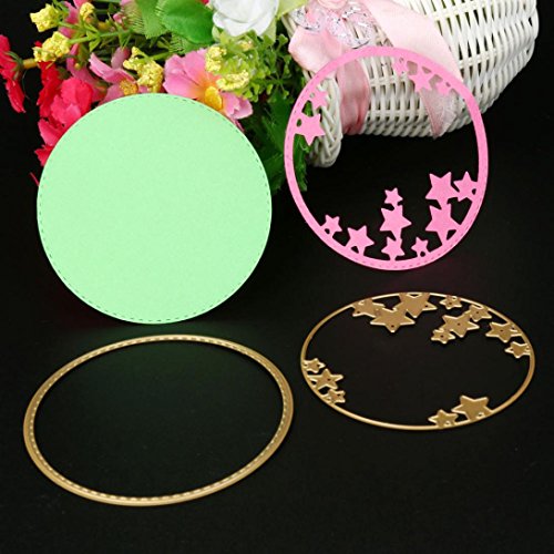 Igemy 1 PCS Neue 250 Typ Metall Schneiden Dies Schablone Scrapbook Papier Karte Handwerk Prägung DIY (B) - 2