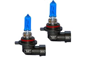 2 x HIR2 super vit glödlampa 9012 55 W 7500K xenon optik Px22d