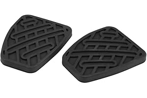 KIMISS Brake Clutch Pedal Pad 1 Pair of Auto Rubber Cover 46531JD00A for 2007-2016 + 2012 rubber clutch and brake covers