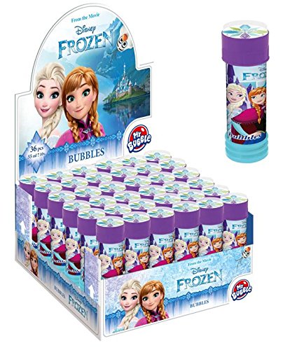 3x Seifenblasen Frozen die Eiskönigin mit Geduldspiel