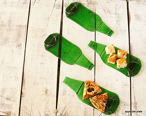 Wonky Works Kitchen &amp; Dining Platter Tableware Green Appetizer Plate Set